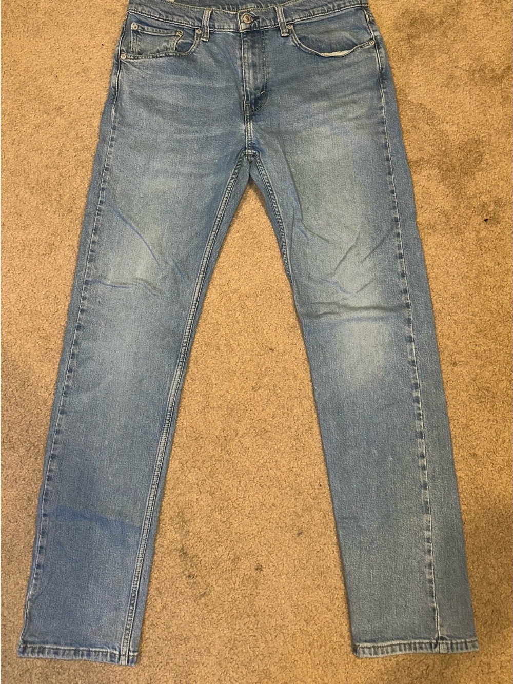 Men's Light Blue Levi 502